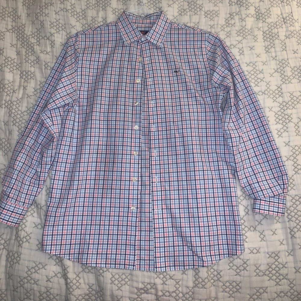 Vineyard vines long sleeve collared shirt